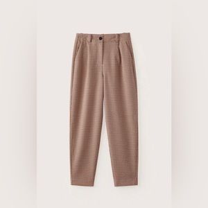 NEW Frank and Oak balloon plaid pants